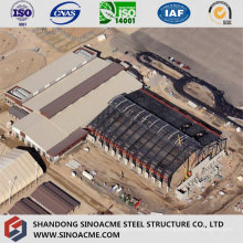 Stahlkonstruktion schwere Industrieanlage mit Belüftung